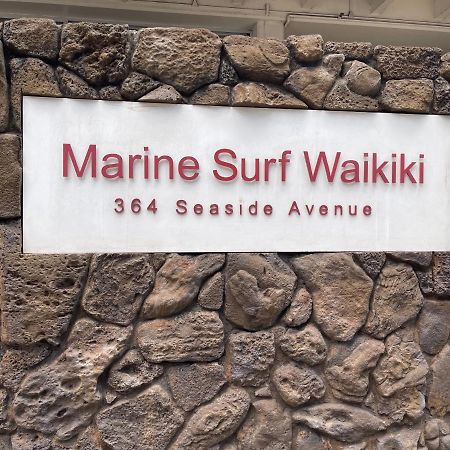 Marine Surf Honolulu Exterior foto